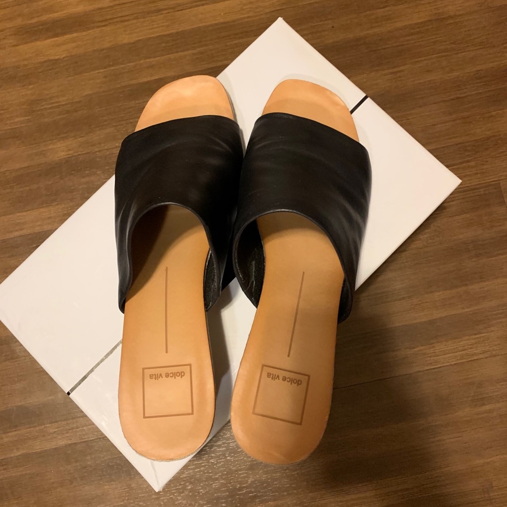 [DOLCE VITA] leather mules - Picture 4 of 5